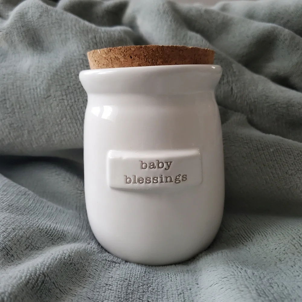 Mud Pie Baby Blessings Jar